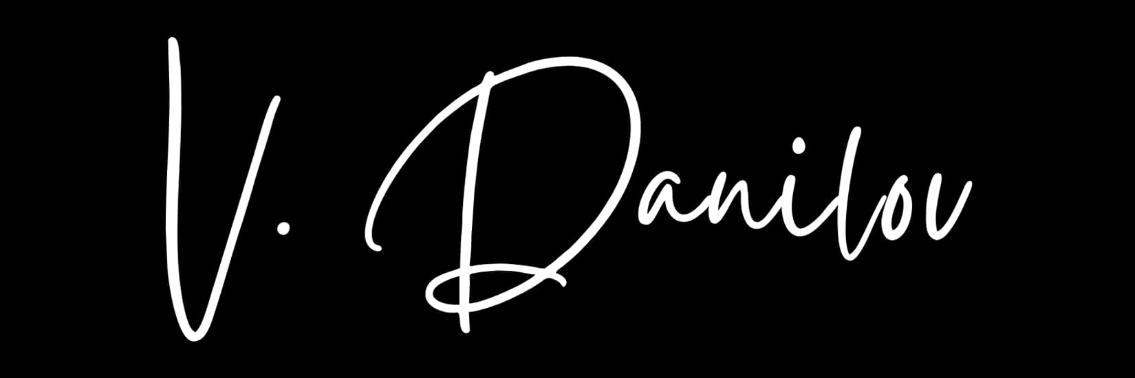 Viacheslav Danilov Signature